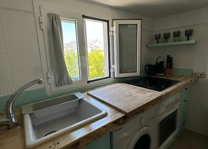 Atico Sofia, Gran Terraza Y Barbacoa * フエンヒロラ